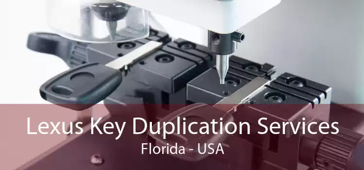 Lexus Key Duplication Services Florida - USA