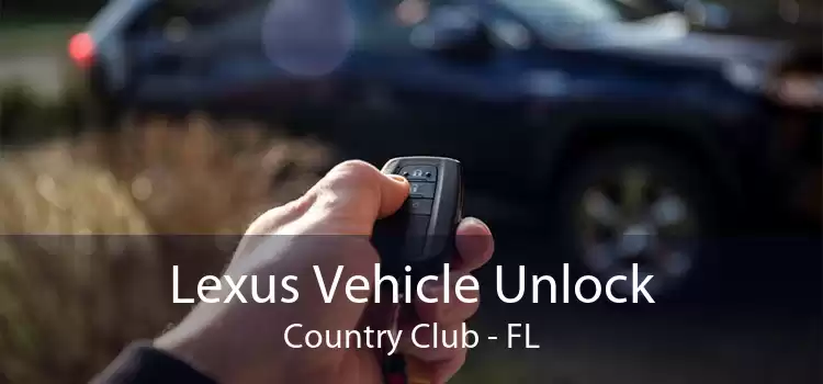 Lexus Vehicle Unlock Country Club - FL