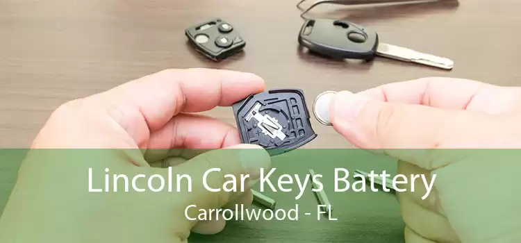 Lincoln Car Keys Battery Carrollwood - FL