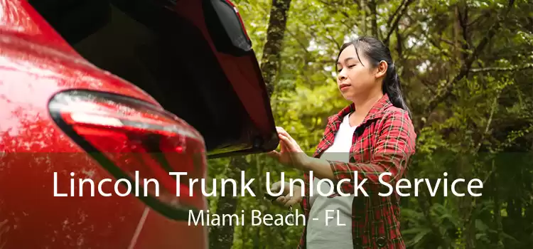 Lincoln Trunk Unlock Service Miami Beach - FL