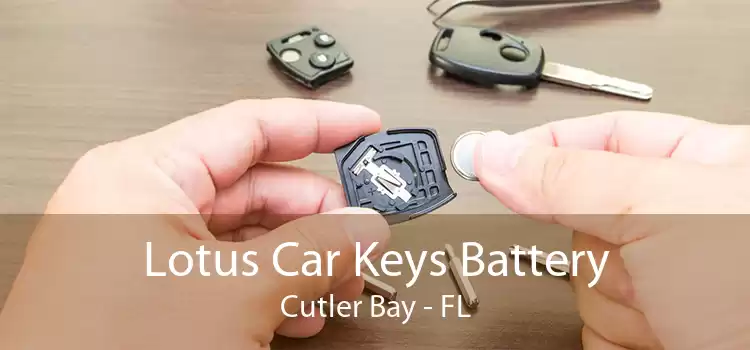 Lotus Car Keys Battery Cutler Bay - FL