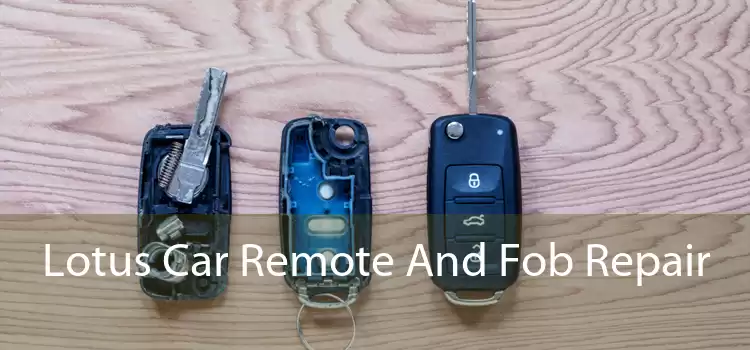 Lotus Car Remote And Fob Repair 