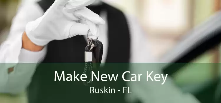 Make New Car Key Ruskin - FL