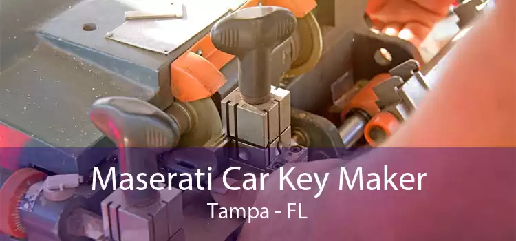 Maserati Car Key Maker Tampa - FL