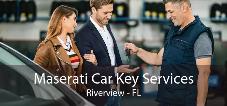 Maserati Car Key Services Riverview - FL