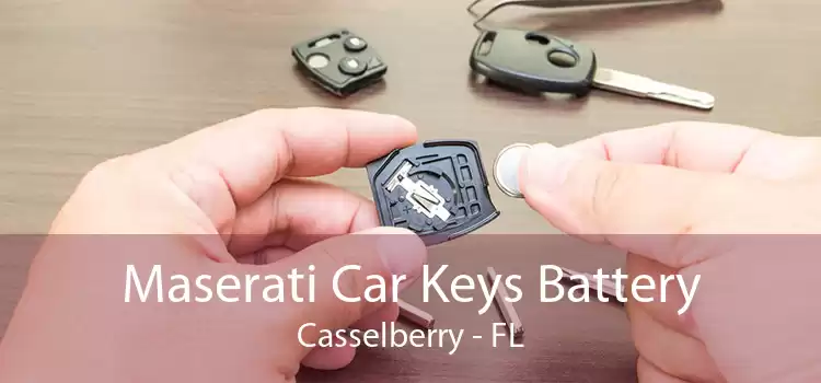 Maserati Car Keys Battery Casselberry - FL