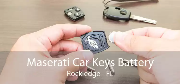 Maserati Car Keys Battery Rockledge - FL