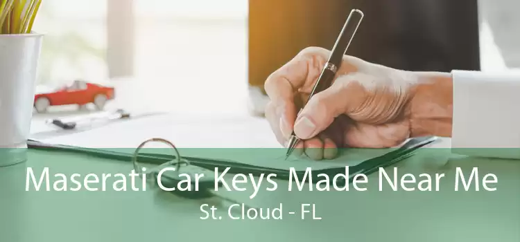 Maserati Car Keys Made Near Me St. Cloud - FL