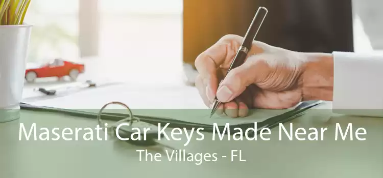 Maserati Car Keys Made Near Me The Villages - FL
