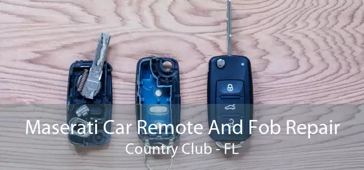 Maserati Car Remote And Fob Repair Country Club - FL