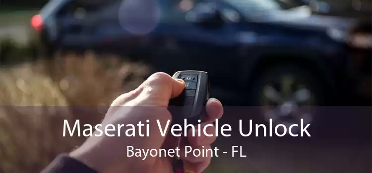Maserati Vehicle Unlock Bayonet Point - FL