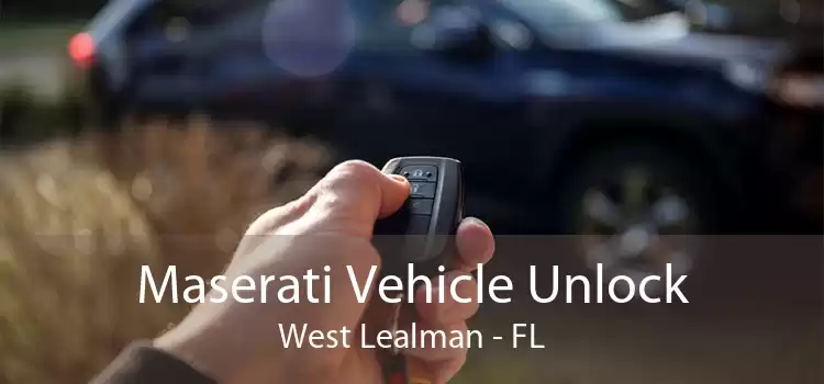 Maserati Vehicle Unlock West Lealman - FL
