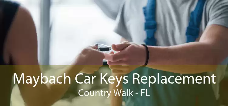 Maybach Car Keys Replacement Country Walk - FL