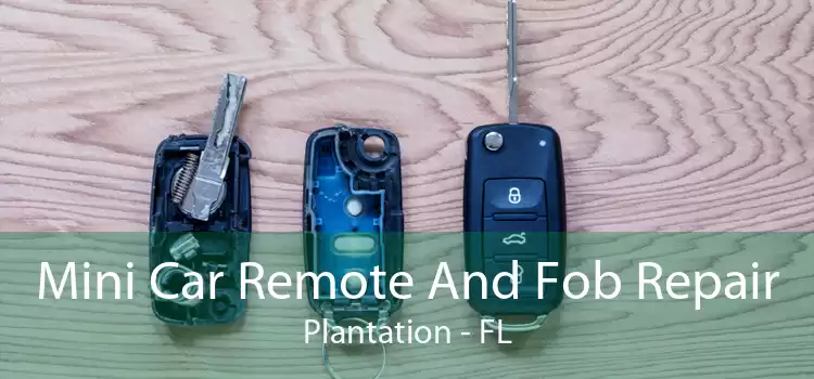Mini Car Remote And Fob Repair Plantation - FL