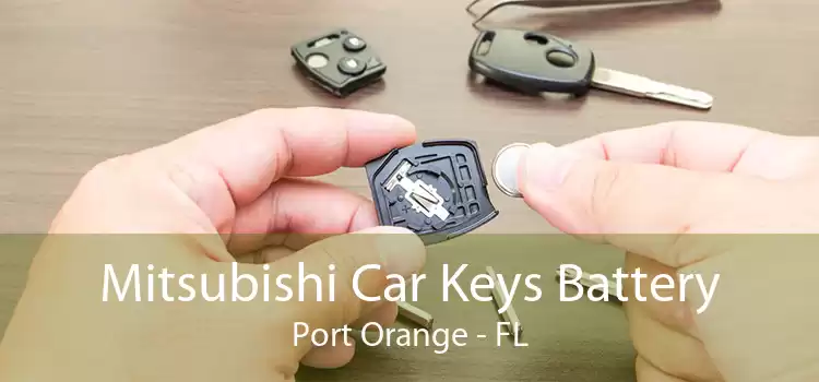 Mitsubishi Car Keys Battery Port Orange - FL
