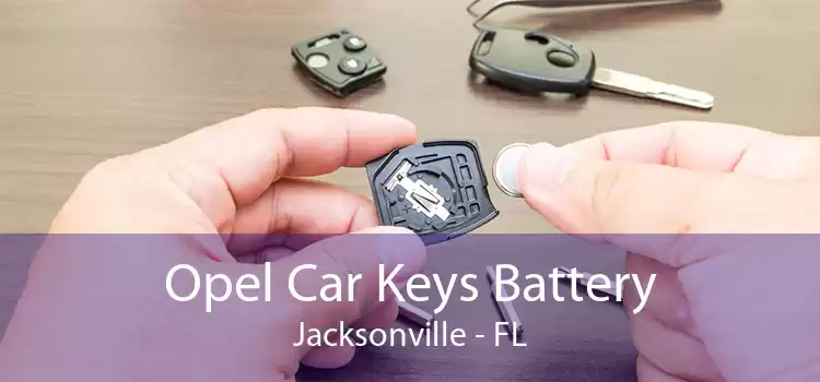 Opel Car Keys Battery Jacksonville - FL