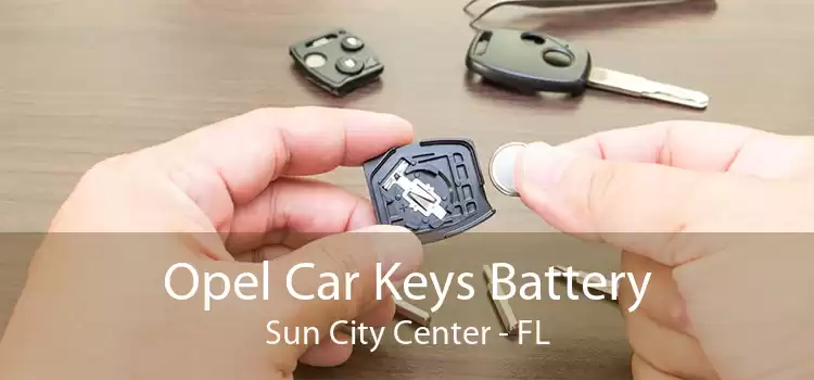 Opel Car Keys Battery Sun City Center - FL