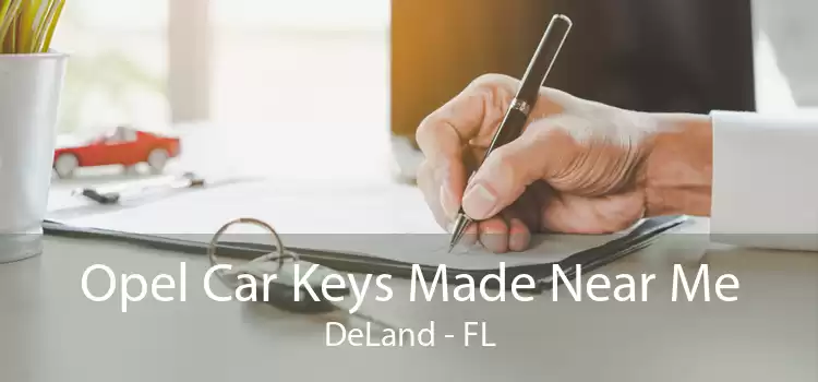 Opel Car Keys Made Near Me DeLand - FL
