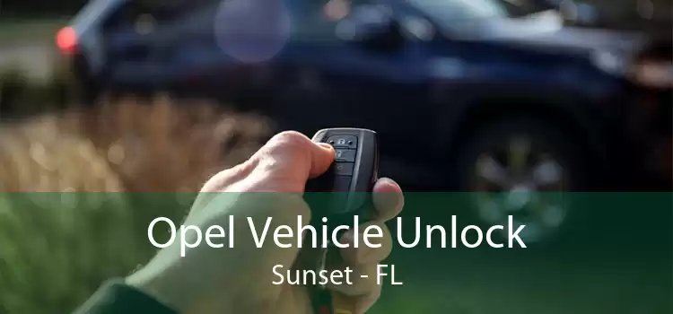Opel Vehicle Unlock Sunset - FL