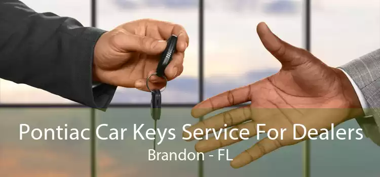 Pontiac Car Keys Service For Dealers Brandon - FL
