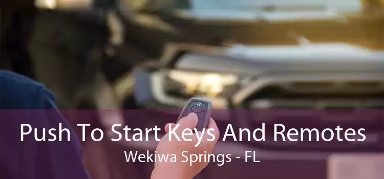 Push To Start Keys And Remotes Wekiwa Springs - FL