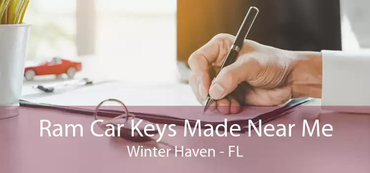 Ram Car Keys Made Near Me Winter Haven - FL