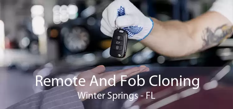 Remote And Fob Cloning Winter Springs - FL