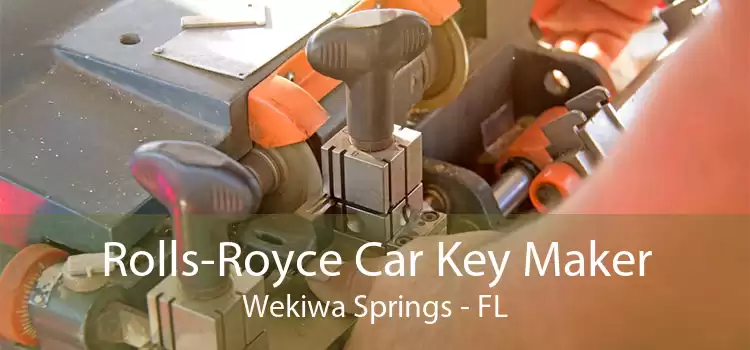 Rolls-Royce Car Key Maker Wekiwa Springs - FL