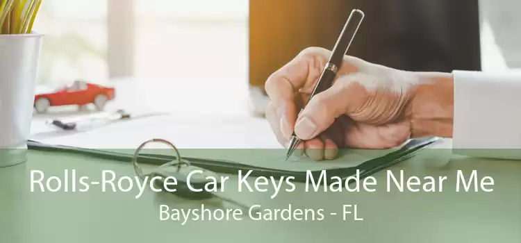 Rolls-Royce Car Keys Made Near Me Bayshore Gardens - FL