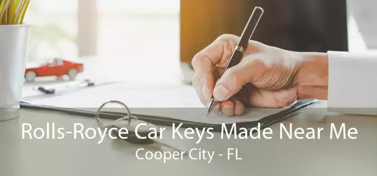 Rolls-Royce Car Keys Made Near Me Cooper City - FL