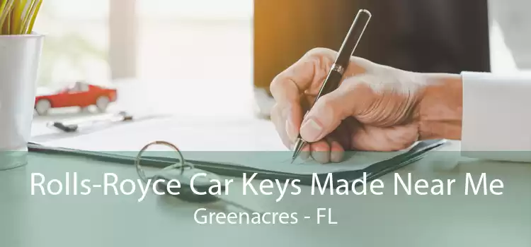 Rolls-Royce Car Keys Made Near Me Greenacres - FL