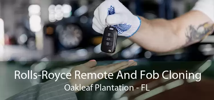 Rolls-Royce Remote And Fob Cloning Oakleaf Plantation - FL