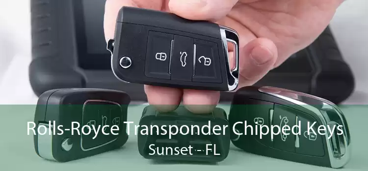Rolls-Royce Transponder Chipped Keys Sunset - FL