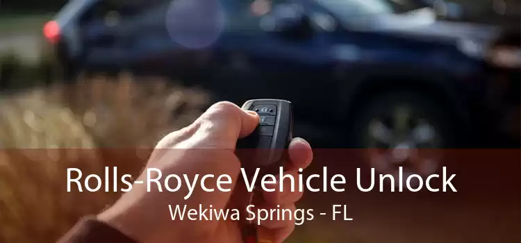 Rolls-Royce Vehicle Unlock Wekiwa Springs - FL