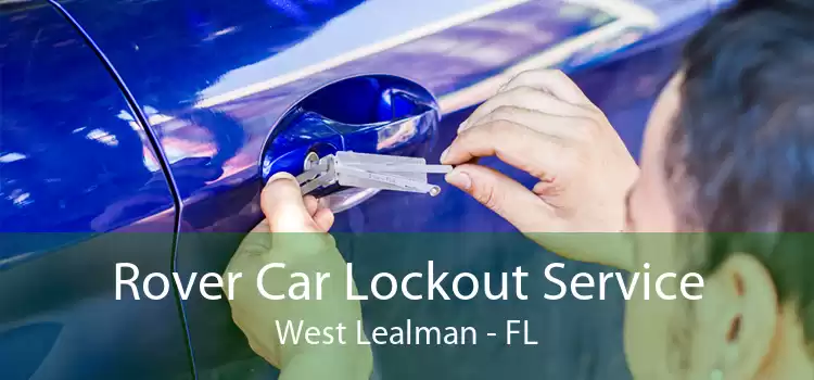 Rover Car Lockout Service West Lealman - FL