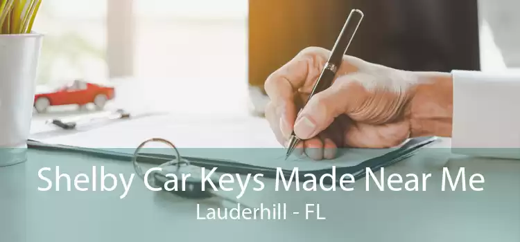 Shelby Car Keys Made Near Me Lauderhill - FL