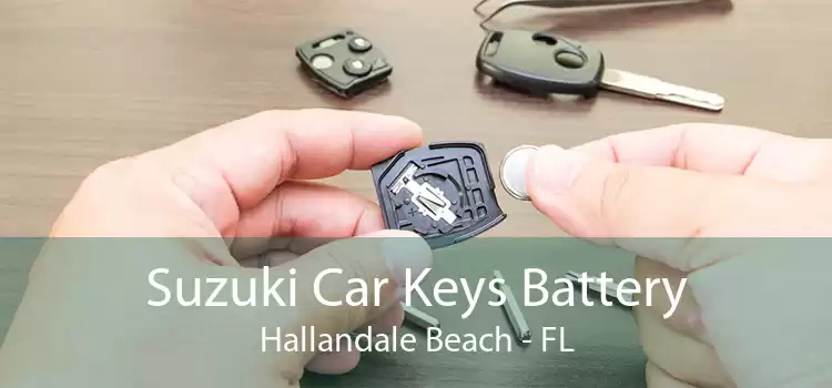 Suzuki Car Keys Battery Hallandale Beach - FL