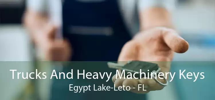 Trucks And Heavy Machinery Keys Egypt Lake-Leto - FL