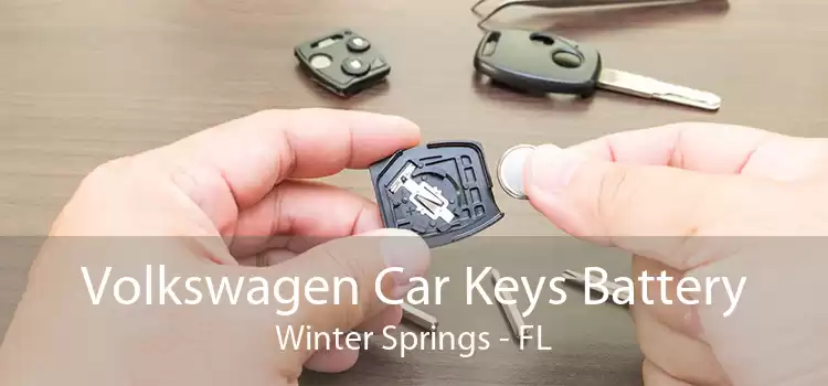 Volkswagen Car Keys Battery Winter Springs - FL