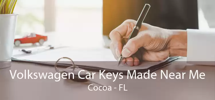 Volkswagen Car Keys Made Near Me Cocoa - FL